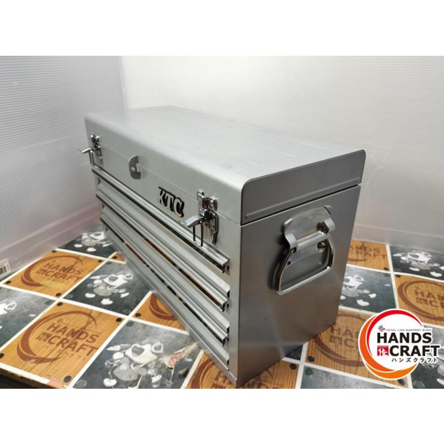KTC　TooL　Box　SKX0213　中古品 KTC Tool Box SKX0213 Red Silver Black Limited Olive 3 drawers