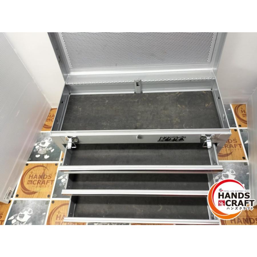 KTC　TooL　Box　SKX0213　中古品 KTC Tool Box SKX0213 Red Silver Black Limited Olive 3 drawers