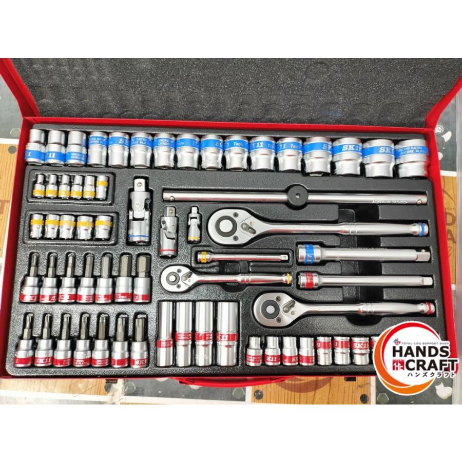 ◇【未使用/開封品】SK11 TS-2465M ソケットレンチセット【中古