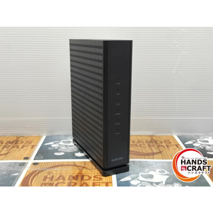 ◇【中古品】エレコム ELECOM WRC-BE36QS-B ブラック Wi-Fiルーター