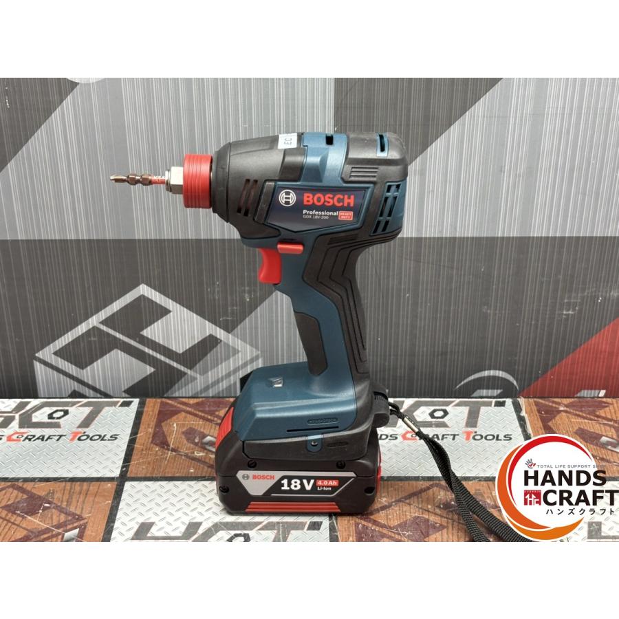 ボッシュ BOSCH GDX18V-200 インパクトドライバ 未使用品 未開封品 バッテリ18V二個/充電器 【ハンズクラフト宜野湾店】 〇ボッシュ BOSCH GDX18V-200 コードレスドライバー/レンチ バッテリ×1