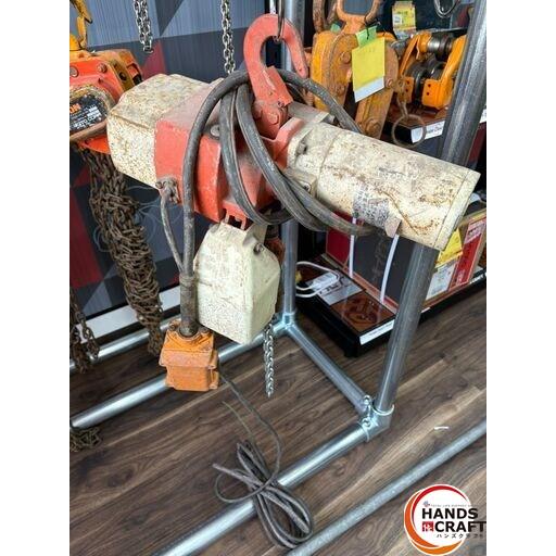 【値下げ】キトー IBBQ 電動チェーンブロック 1ton 45m リモコン付 中古品 【ハンズクラフト宜野湾店】 〇キトー KITO 型番不明 60kg電気チェーンブロック【ハンズクラフト