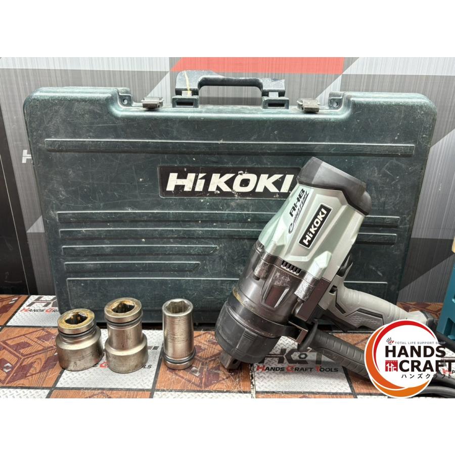 値下げしました！【中古】ハイコーキ HiKOKI 日立工機 WR25SE 25mmインパクトレンチ 32/46ソケット・ケース付き 線補修有【ハンズクラフト佐賀】 〇ハイコーキ HiKOKI WR25SE 25mmインパクトレンチ 32/46ソケット