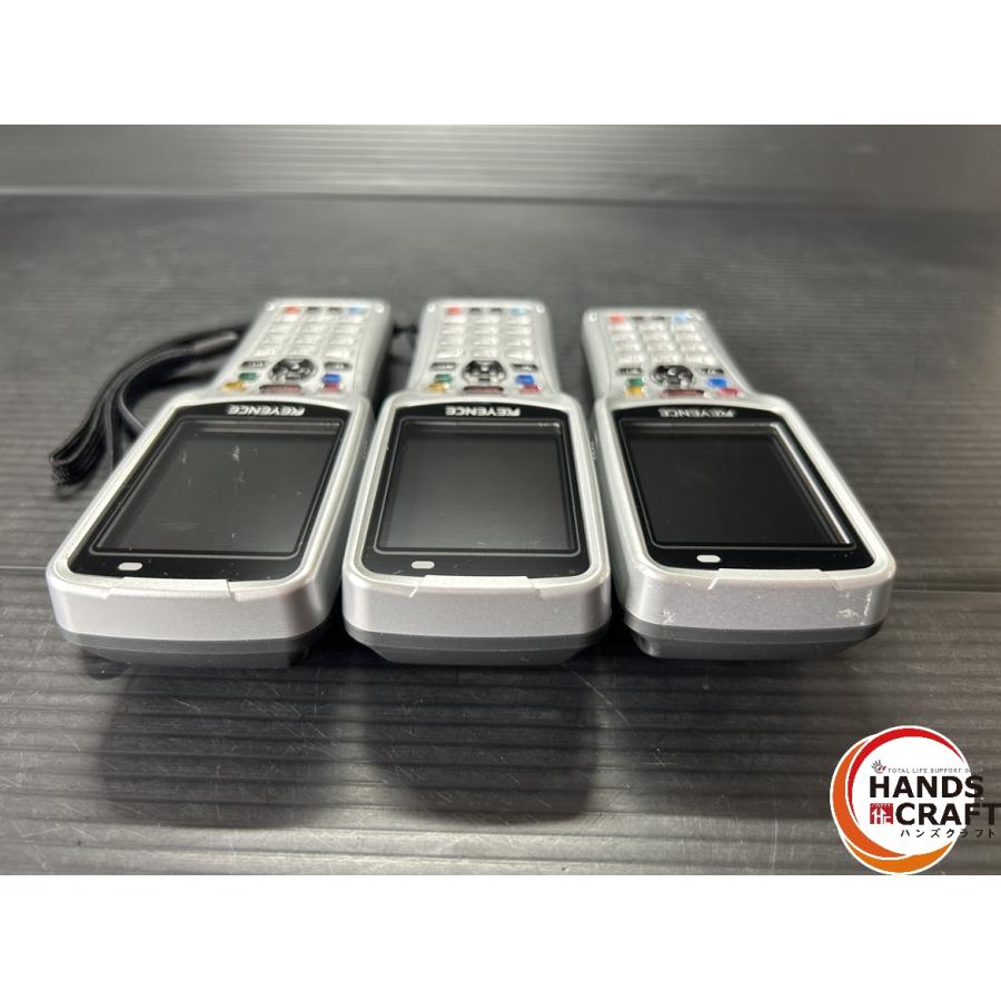 ▽【中古】KEYENCE キーエンス BT-W70 ハンディターミナル 3台 充電器1