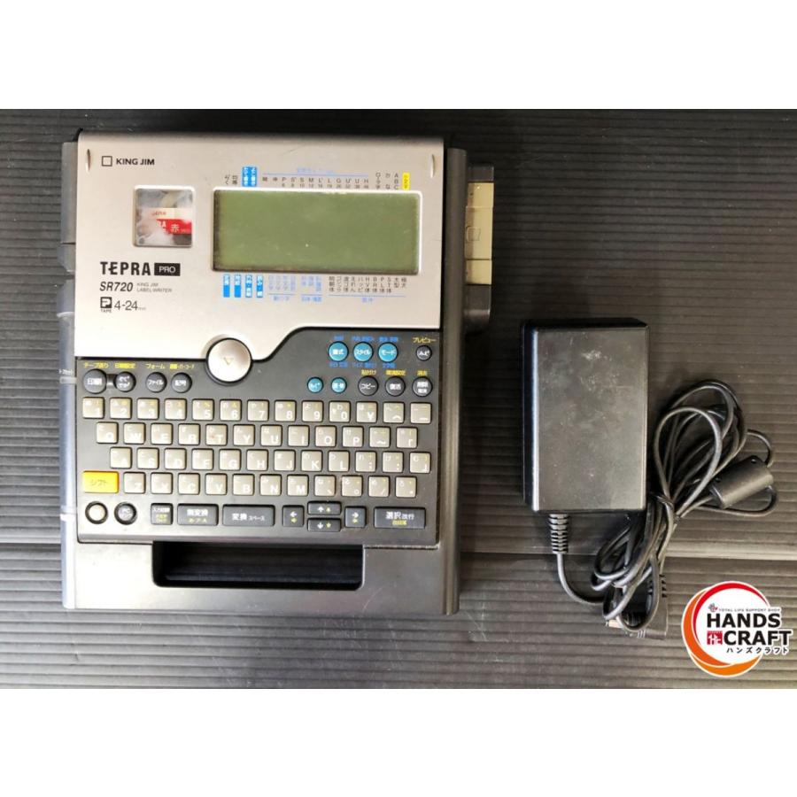 KING JIM SR720、テプラプロ A35 KING JIM TEPRA PRO SR720 ジャンク品