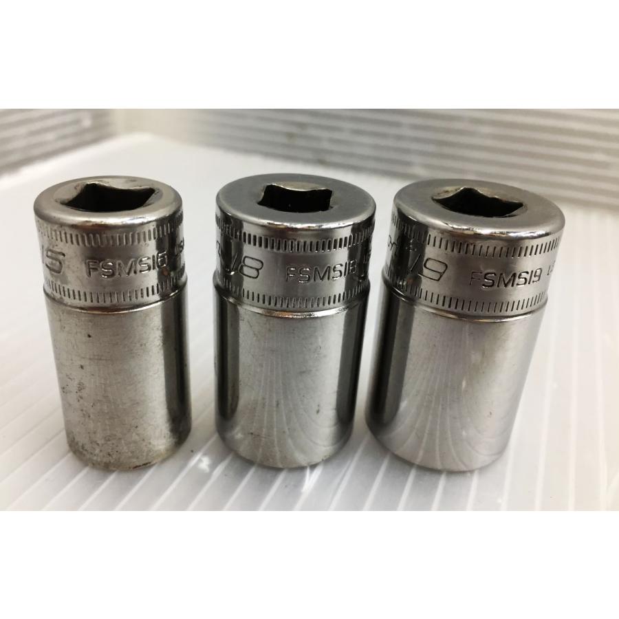 ▼【中古】スナップオン Snap-on ディープソケット3本セット FSMS15.18.19　【店頭展示】｜handscraft｜04