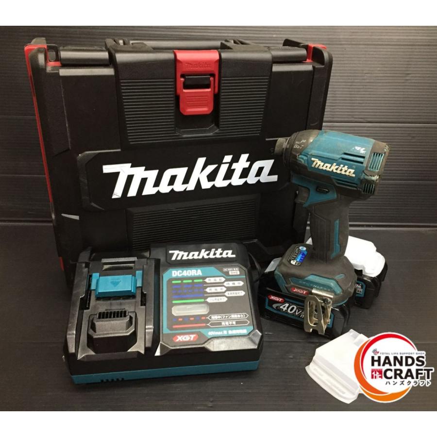 ▽【中古】makita マキタ インパクトドライバ TD002GRDX 充電器  