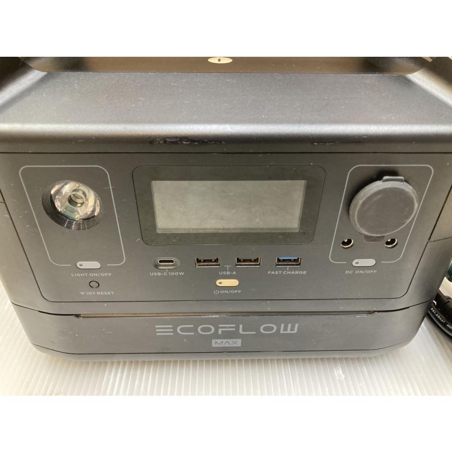 ECOFLOW  MAX エコフロー　リバー　マックス　中古　最安値 ◇◇【中古品】 EcoFlow ポータブル電源 RIVER MAX リバーマックス