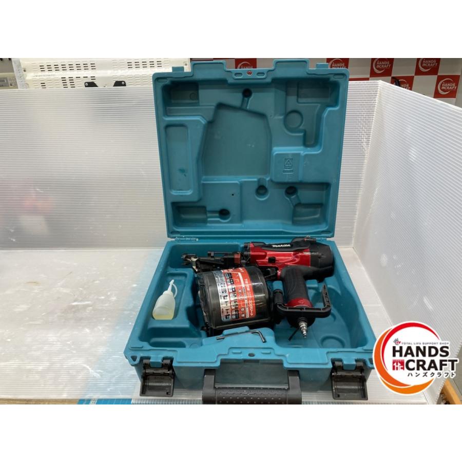 ◇【中古品】マキタ 高圧釘打ち機 AN930H 90mm ケース付き : id174-100  