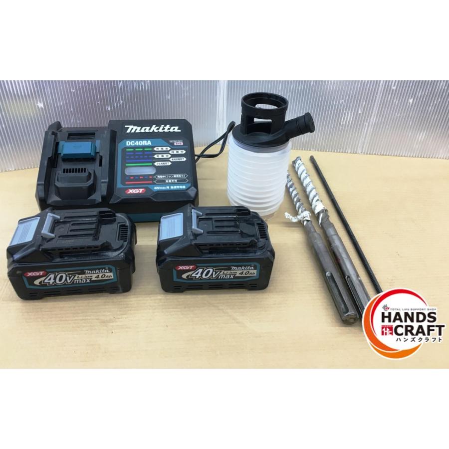 ◇マキタ ハンマドリル HR005G 中古品 充電器 バッテリー×2 ◇マキタ ハンマドリル HR005G 中古品 充電器 バッテリー×2