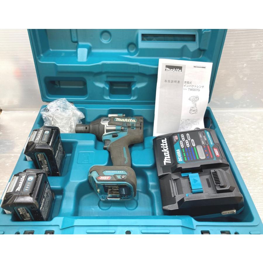 ◇◇【中古品】 マキタ 40V 充電式インパクトレンチ TW007GRDX フル