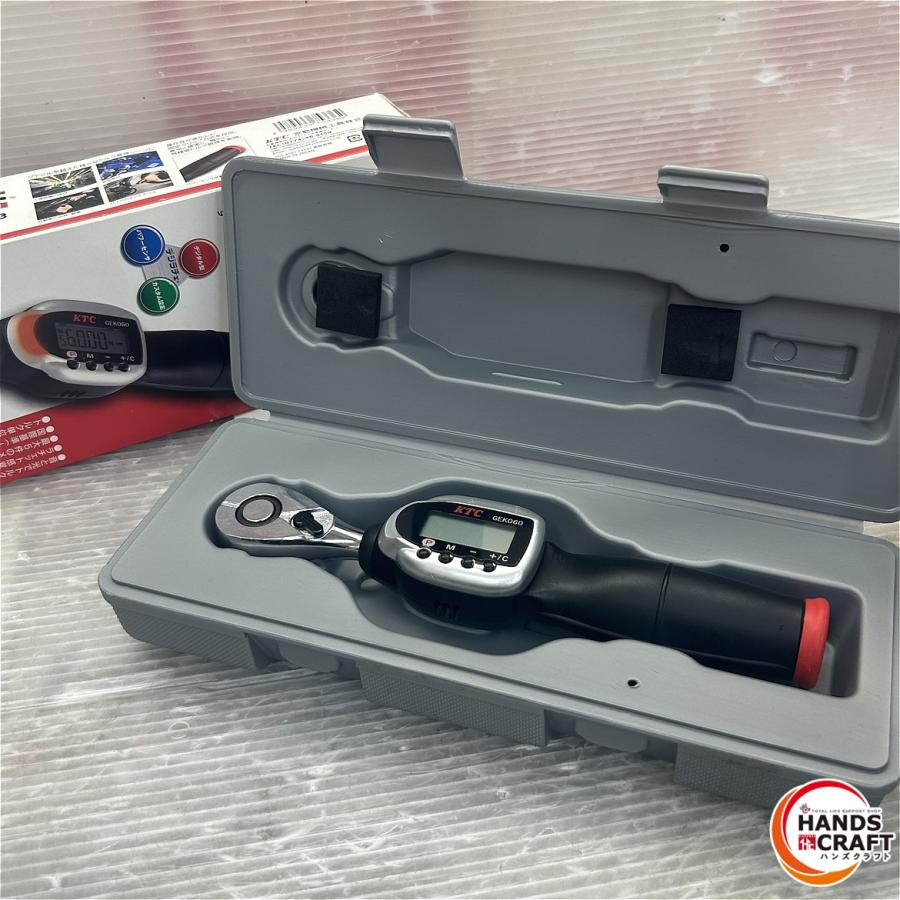 ◇【中古】KTC GEK060-R3 デジラチェ 進化形デジタルトルクラチェット 