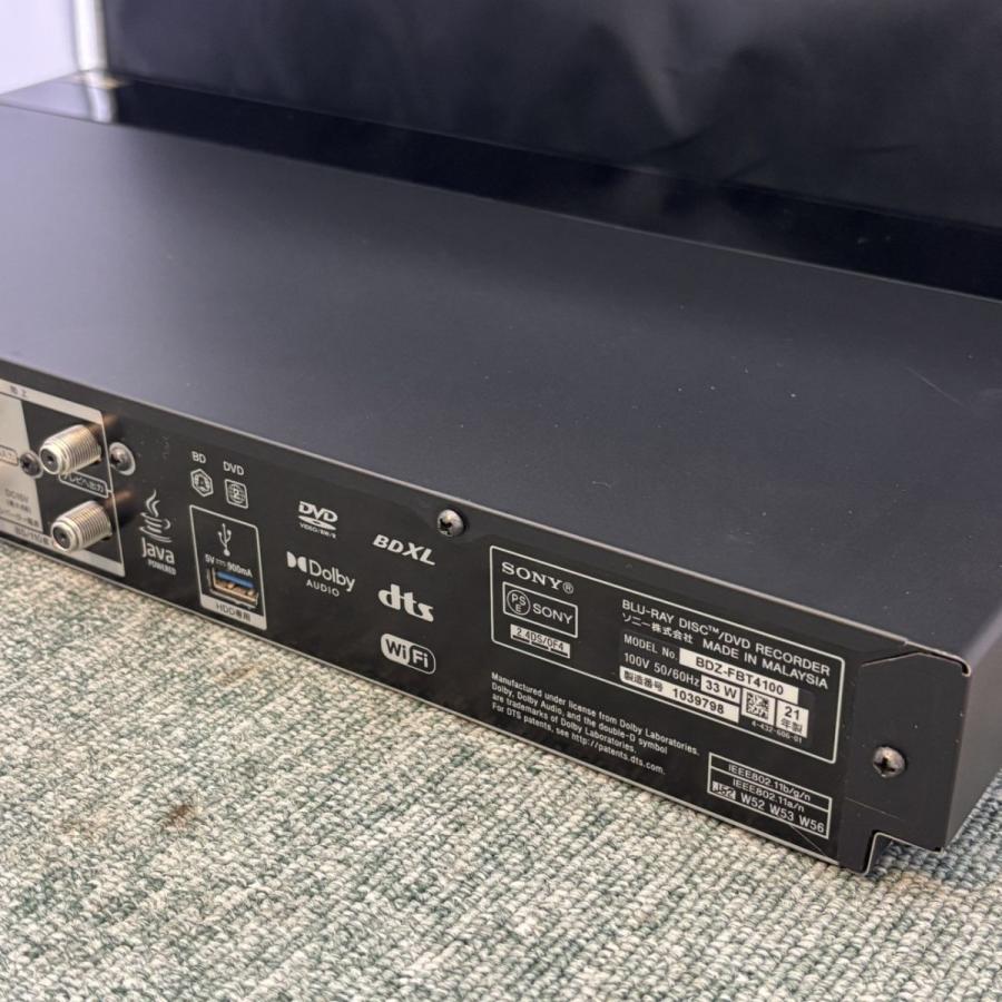 ◎【中古】 SONY ブルーレイディスク DVDレコーダー BDZ-FBT4100