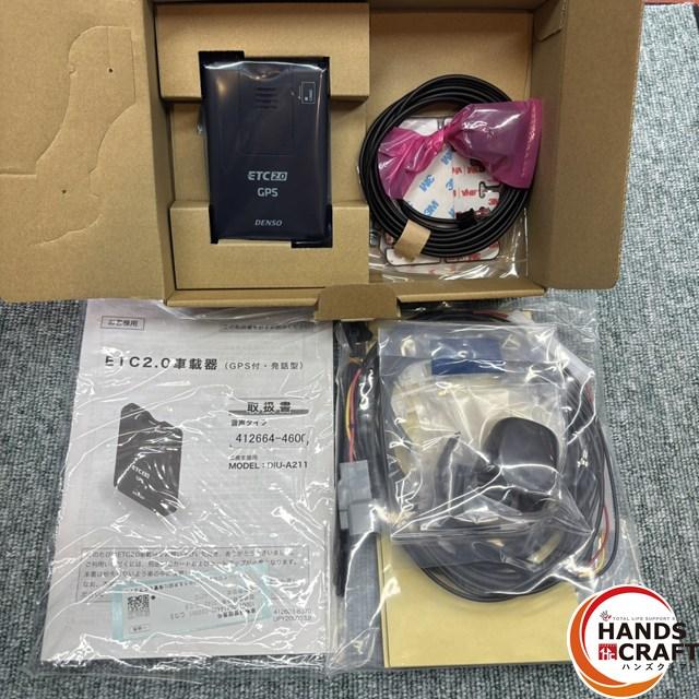◎【未使用品】 DENSO ETC2.0車載器 DIU-A210 GPS付/発話型 デンソー 