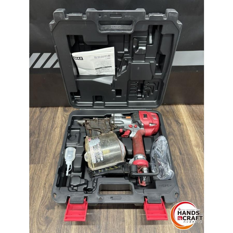中古】マックス MAX HN-90N4(D) 釘打ち機 高圧【ハンズクラフト佐賀】