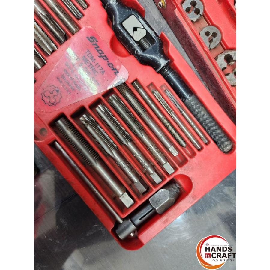 ♭【中古】Snap-on スナップオン TDM-117A タップ&ダイスセット ♭【中古】Snap-on スナップオン TDM-117A タップ&ダイスセット