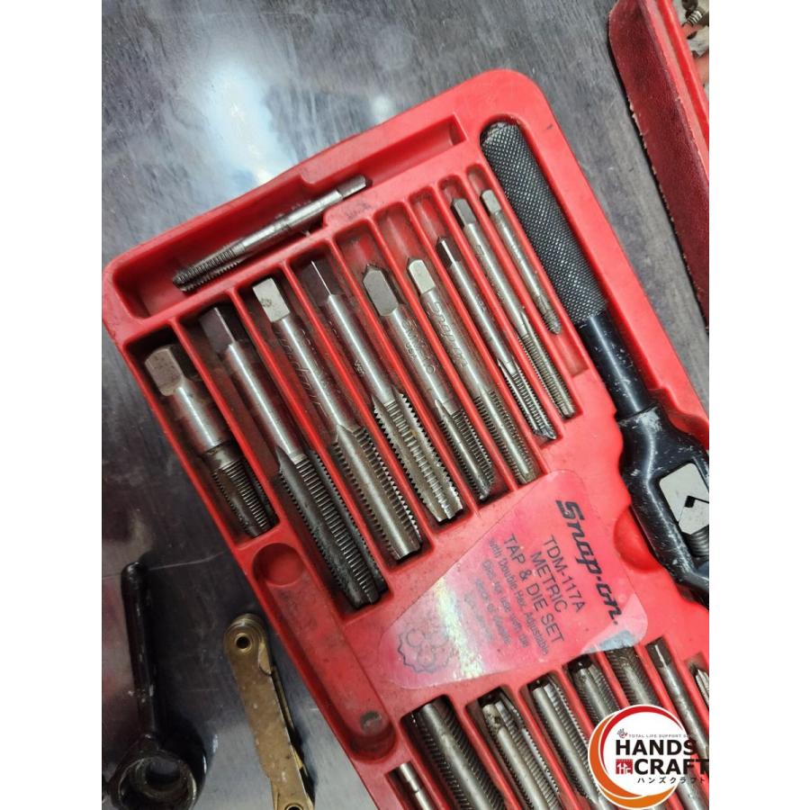 ♭【中古】Snap-on スナップオン TDM-117A タップ&ダイスセット ♭【中古】Snap-on スナップオン TDM-117A タップ&ダイスセット