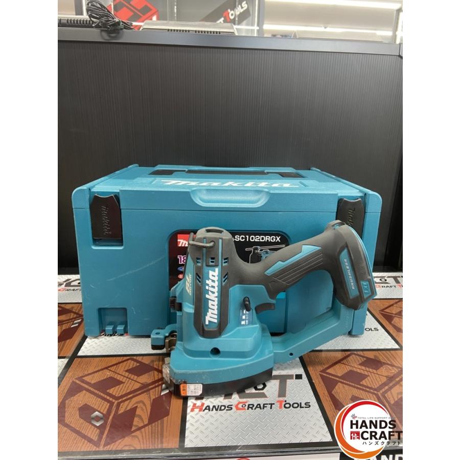 マキタ　充電式全ネジカッター　SC102DZK【中古品】 ♭【中古美品】マキタ makita 18V 充電式ネジカッタ SC102DZK 本体+