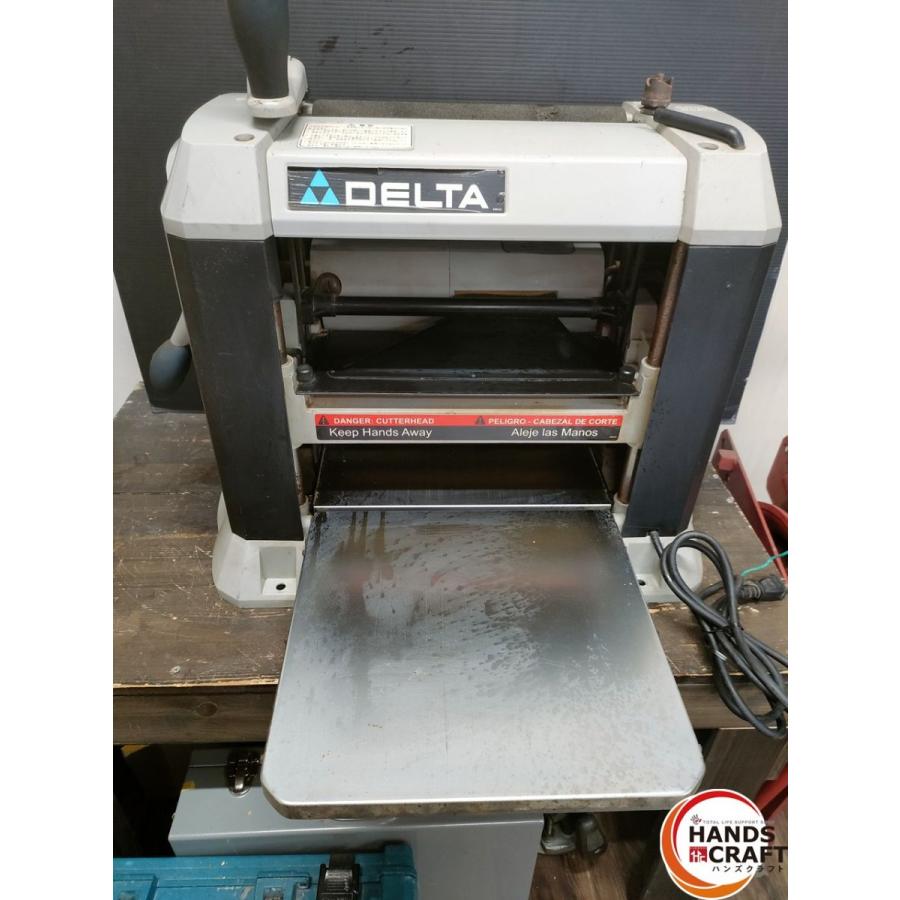 ○【中古】DELTA MODEL 22-580 デルタ ツースピードプレナー 100V 自動