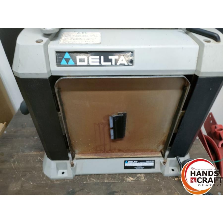 ○【中古】DELTA MODEL 22-580 デルタ ツースピードプレナー 100V 自動