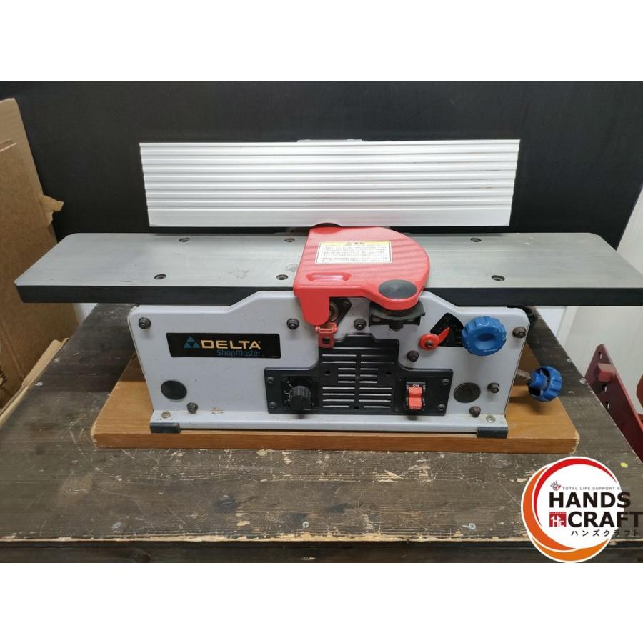 DELTA  デルタ  手押しかんな 手押しカンナ  JT160JP ○【中古】 デルタ DELTA JT160 卓上手押しカンナ 卓上手押し