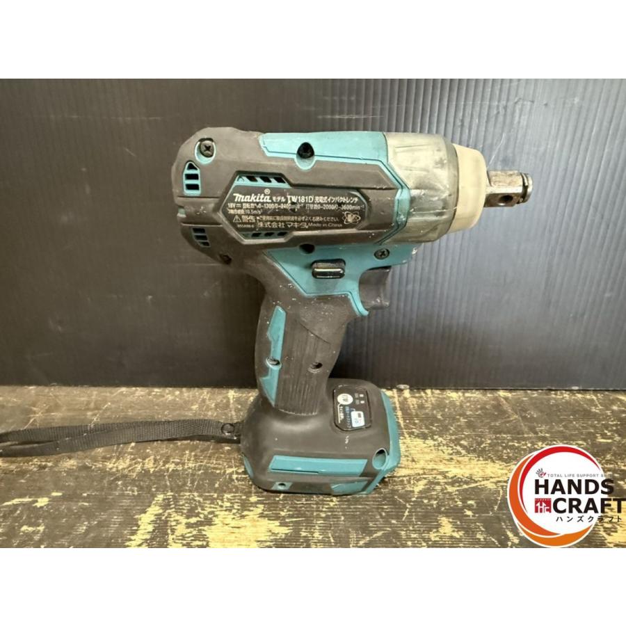 ○【中古品】 makita マキタ TW181DZ インパクトレンチ 本体のみ 最大 