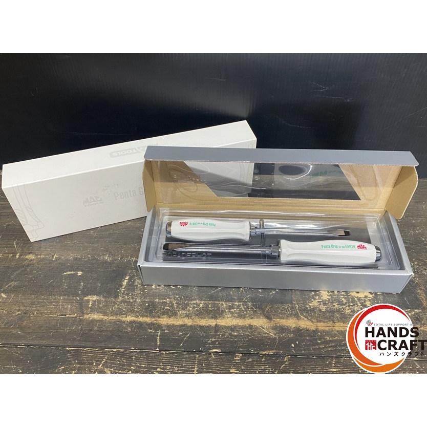 【久留米】【引き取り限定】【中古品】MAC TOOLS マックツール RCPADFPH2T Penta Grip for the EARTH マイナスドライバー マイナス貫通ドライバー 2本セット ○【中古品】MAC TOOLS マックツール RCPADFPH2T Penta Grip for the