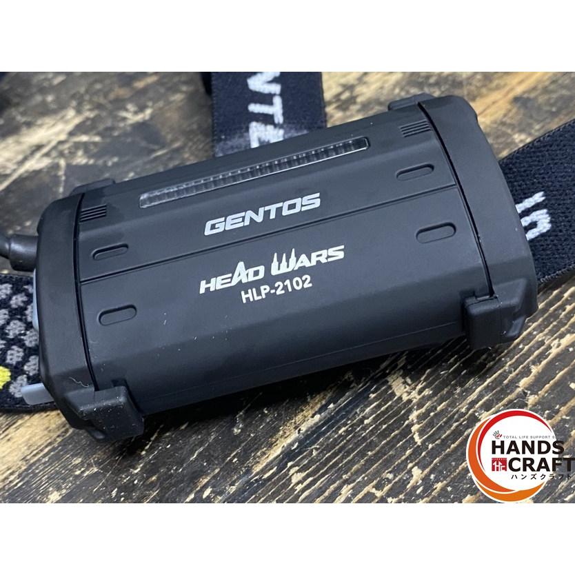 ○【未使用品】GENTOS ジェントス HLP-2102 LEDヘッドライト ヘッド