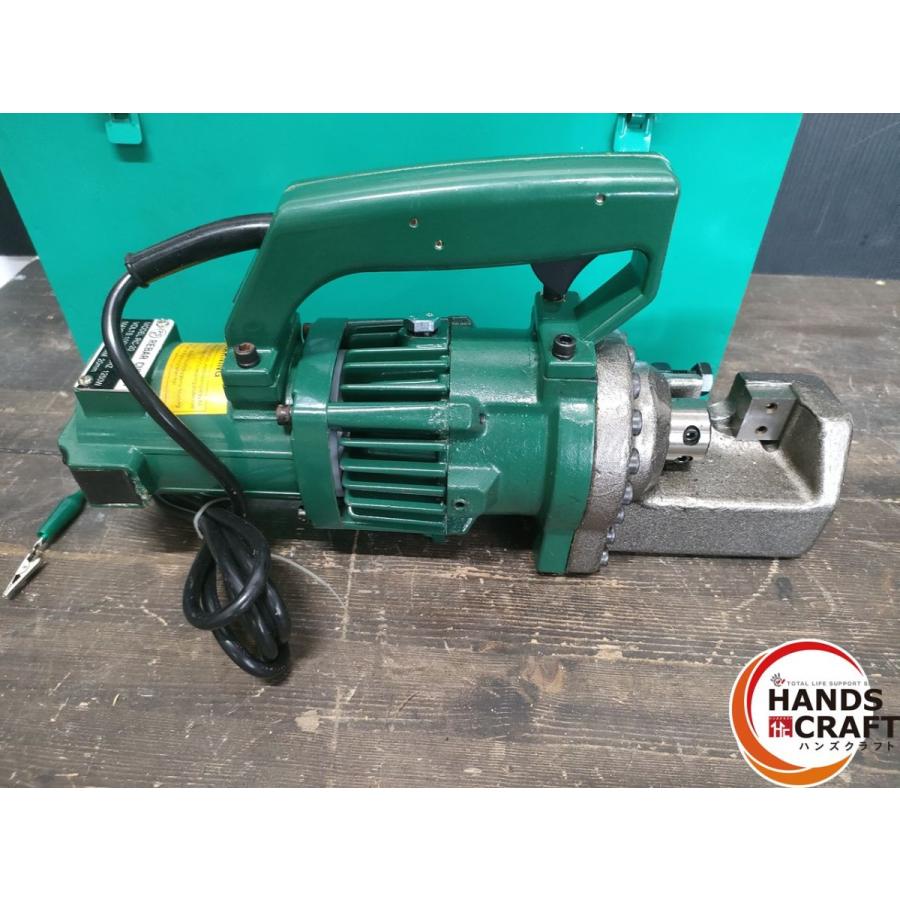 通電確認OK 鉄筋切断機 RC-20 鉄筋カッター 電動油圧式鉄筋カッター