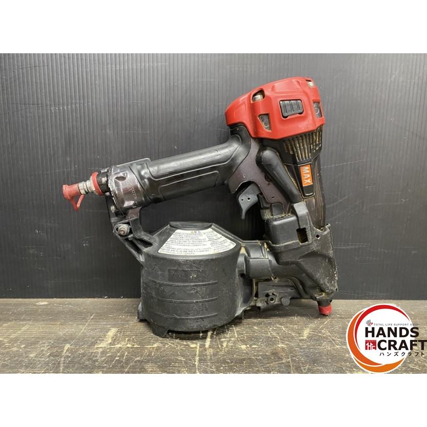 ○【中古品】MAX マックス HN-50S1(D) 高圧 コイルネイラ 釘打機
