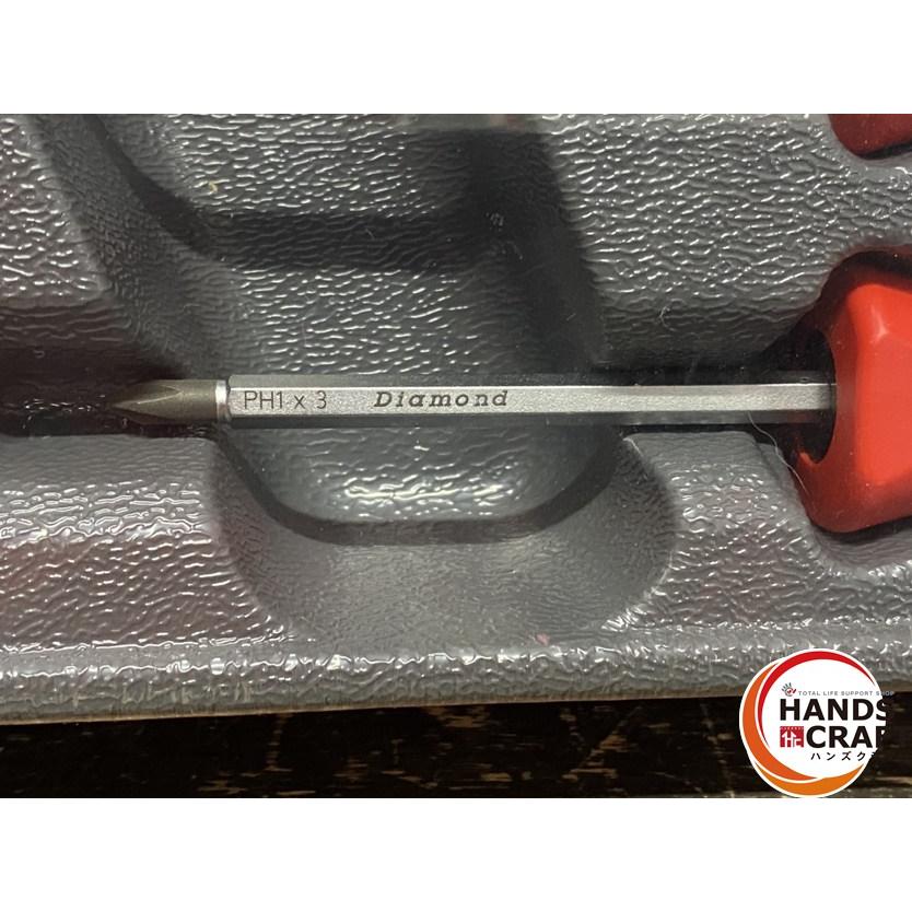 【久留米】【引き取り限定】【保管未使用品】snap-on スナップオン SGDDP50BR スクリュードライバー 5本セット ダイヤモンドチップソフトグリップ (PH1×3・PH1×6・PH2×4・PH2×6・PH3×6) ○【保管未使用品】Snap-on スナップオン SGDDP50BR スクリュー