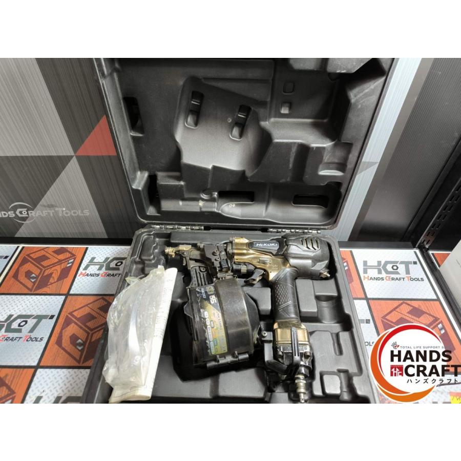△【中古】ハイコーキ HiKOKI NV65HR2 65mm 高圧ロール釘打機 パワー 