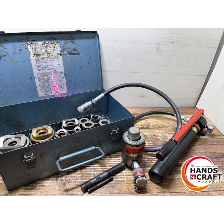 泉精器 油圧パンチャー ノックアウトパンチ SH-10-1 HP-180N camping.com