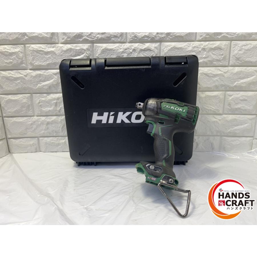 ▽【中古】ハイコーキ WR18DBDL2 コードレスインパクトレンチ 18V