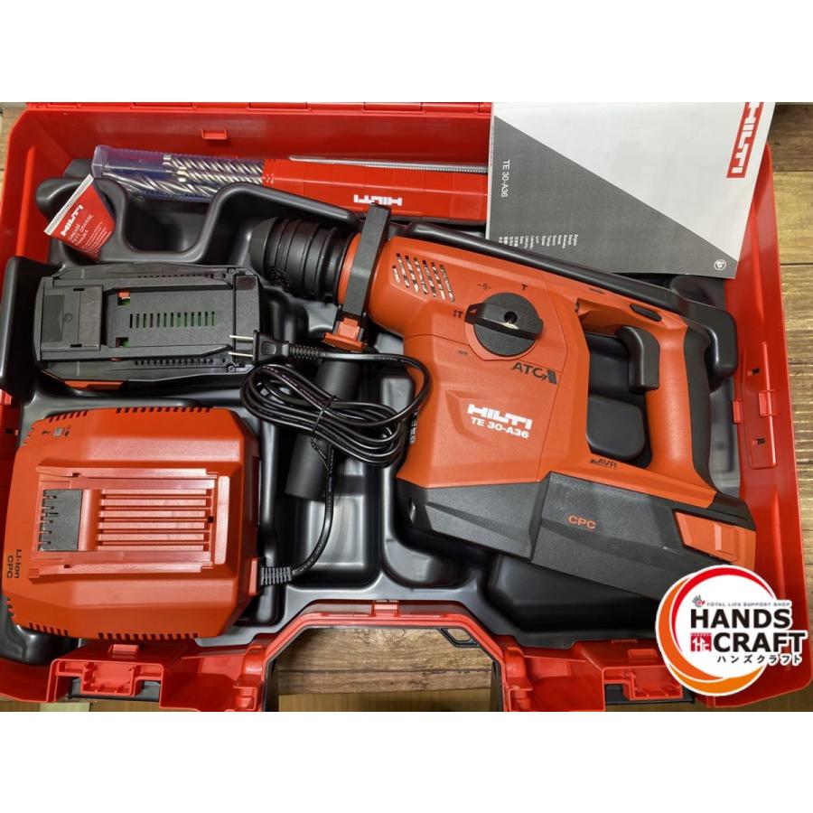 ▽ HILTI TE30-A36 P2/5.2Ahコンボ #3572197 充電式 ロータリー ハンマードリル B36/5.2 2個 充電器 ビット  ケース 付 フルセット ヒルティ :SD198-140-230310:ハンズクラフト - 通販 - Yahoo!ショッピング