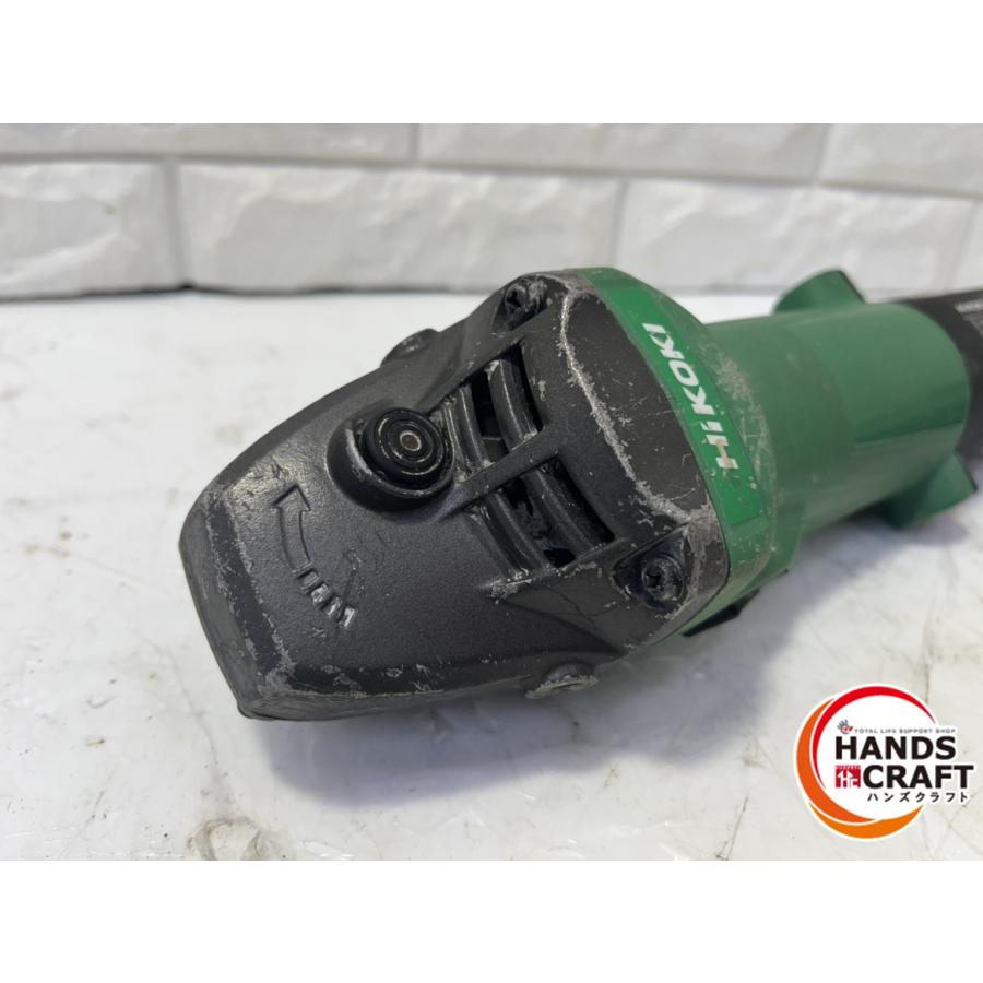 ▽【中古】ハイコーキ G10SL6 100mmディスクグラインダ 本体のみ