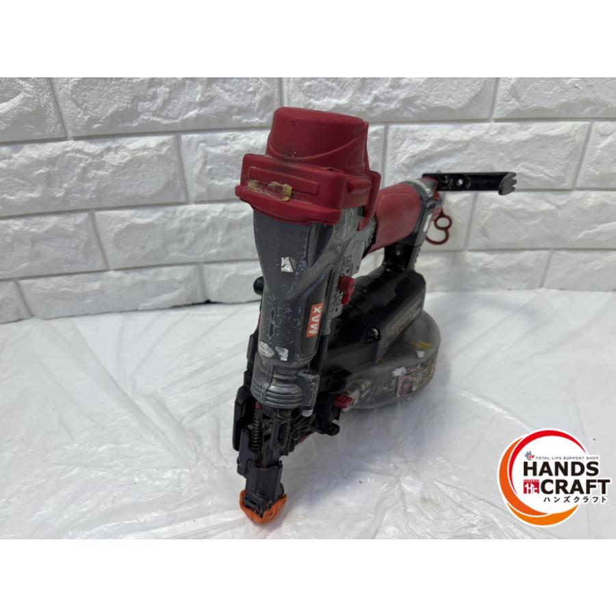 ▽【中古】MAX HV-R32G1 高圧ねじ打機 ターボドライバー 25〜32mm釘 