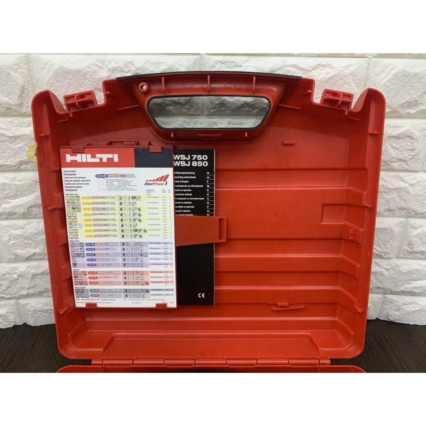 ▽【中古品】ヒルティ WSJ850-ET ジグソー オービタル ケース+替 ▽【中古品】ヒルティ WSJ850-ET ジグソー オービタル ケース+替