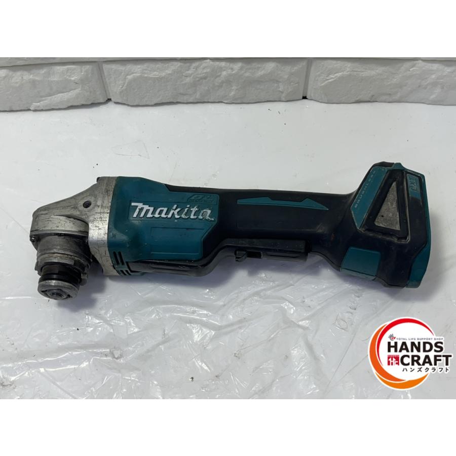 マキタ makita GA408D ディスクグラインダ 中古品 本体のみ 18V 100mm 【ハンズクラフト宜野湾店】 ▽【中古】マキタ GA408D 100mmディスクグラインダ 18V 本体のみ