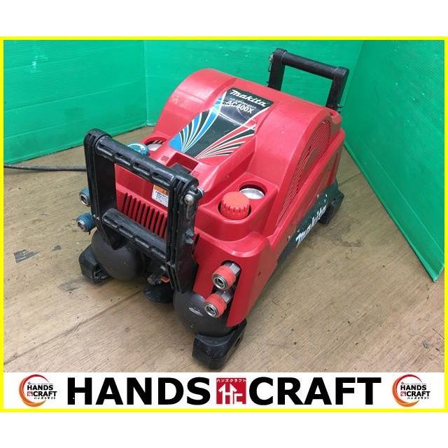 makita マキタ 常圧・高圧 エアコンプレッサ AC400X ホース付き