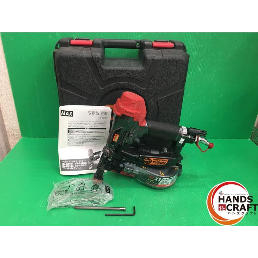 MAX HV-R32G2 高圧ねじ打ち機【市川行徳店】【店頭取引限定】【中古】管理番号：IT6I29Y3DTJW MAX ☆MAX マックス 高圧ネジ打ち機 HV-R32G2-G ターボドライバプロ用