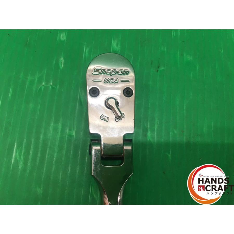 ☆【中古品】スナップオン 3/8 ラチェット FHLFD100 メタリックブルー 