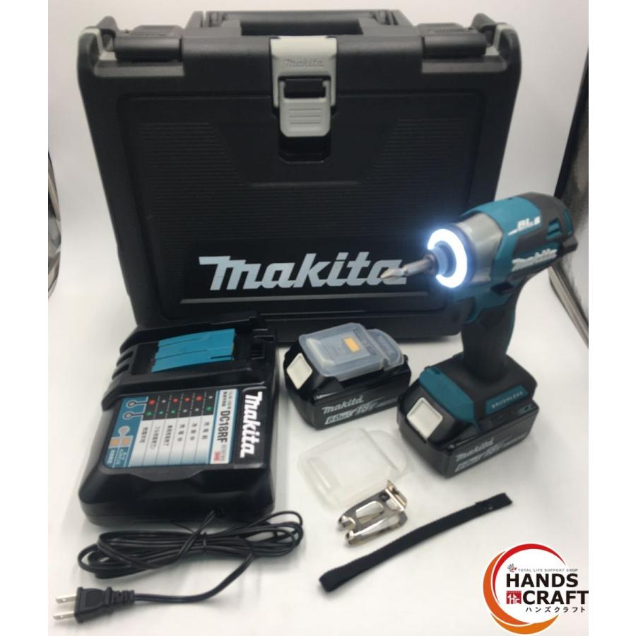 【中古】マキタ Makita TD173DRGX 充電式インパクトドライバ 18V バッテリ×2・充電器付き マキタ（makita） 【マキタ makita TD173DRGX 】充電式インパクト
