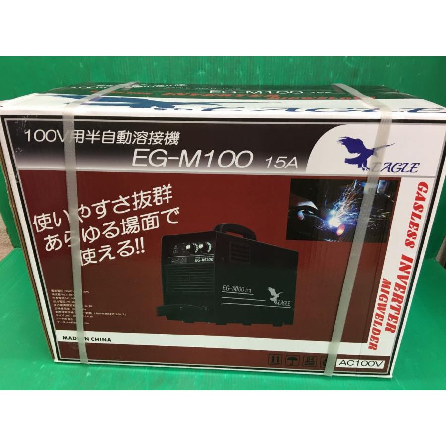 セイビ SEIBI 100V用 ノンガス半自動溶接機 EG-M100 15A 電気 セイビ SEIBI 100V用 ノンガス半自動溶接機 EG-M100 15A 電気