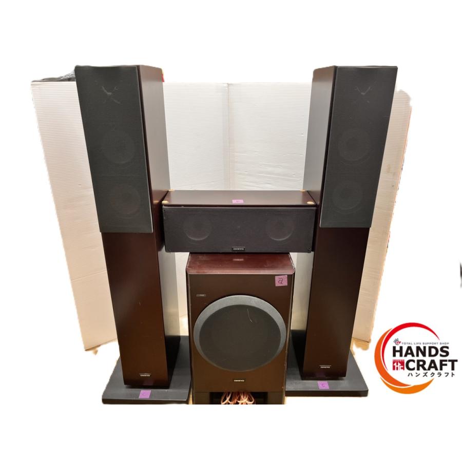 ☆ONKYO アンプ内蔵サヴウーファー SL-D501 スピーカー 中古 現状品 