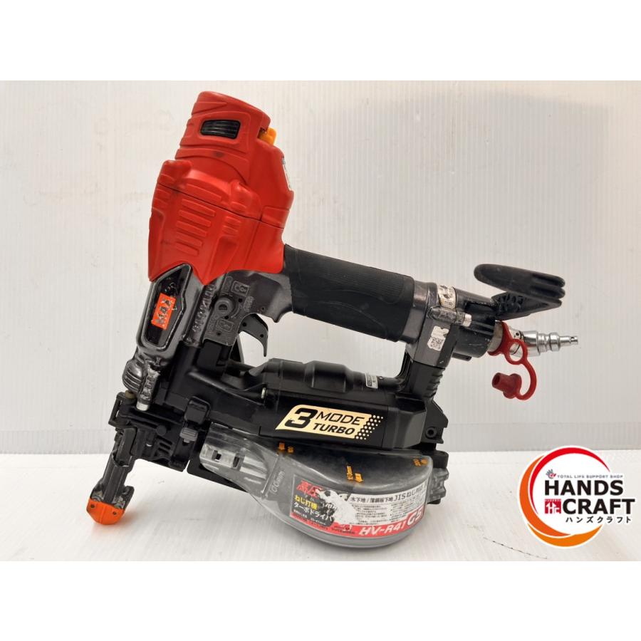 ☆マックス MAX 41mm高圧 ねじ打ち機 HV-R41G5 ターボドライバ 中古品