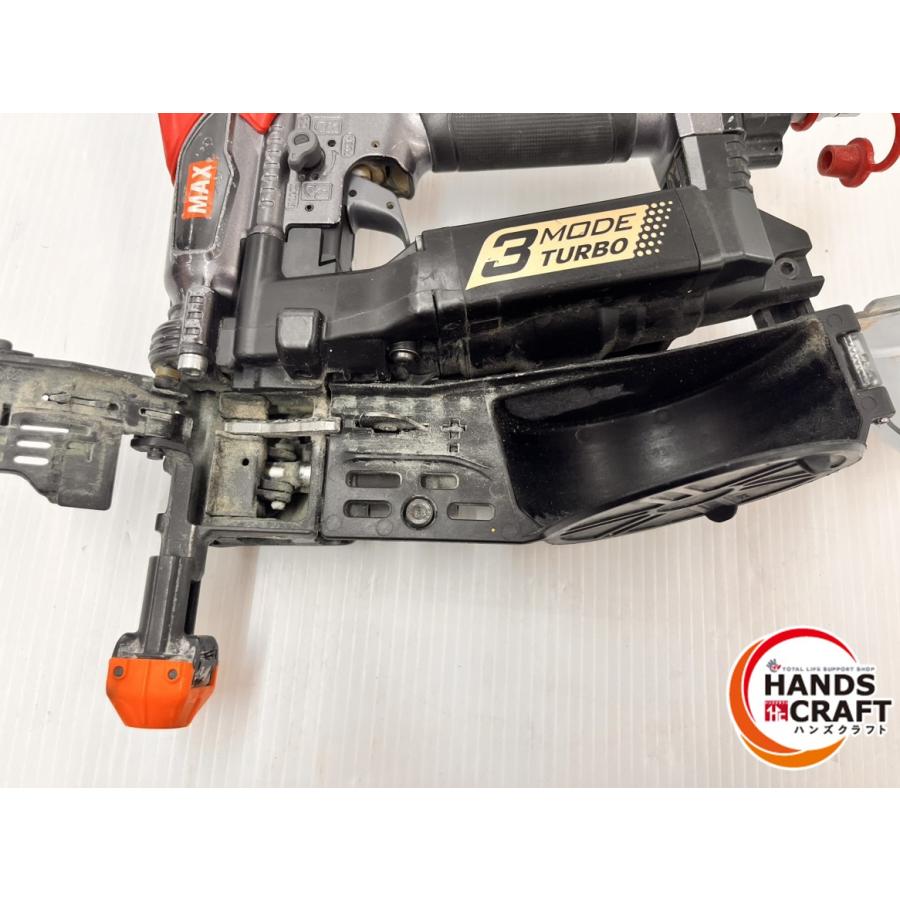 ☆マックス MAX 41mm高圧 ねじ打ち機 HV-R41G5 ターボドライバ 中古品
