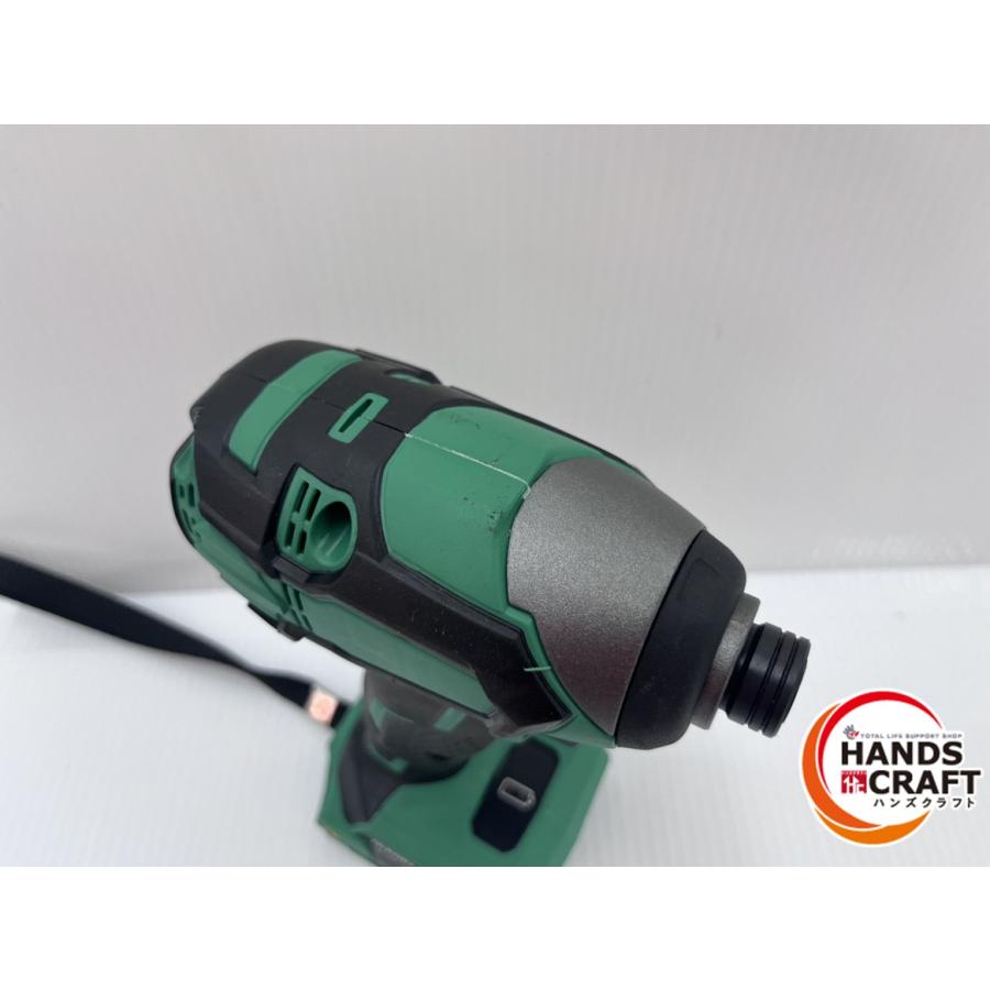 ハイコーキ18vインパクトドライバWH18DB中古品 ☆ハイコーキ HIKOKI 18V インパクトドライバ WH18DB 本体のみ 中古品