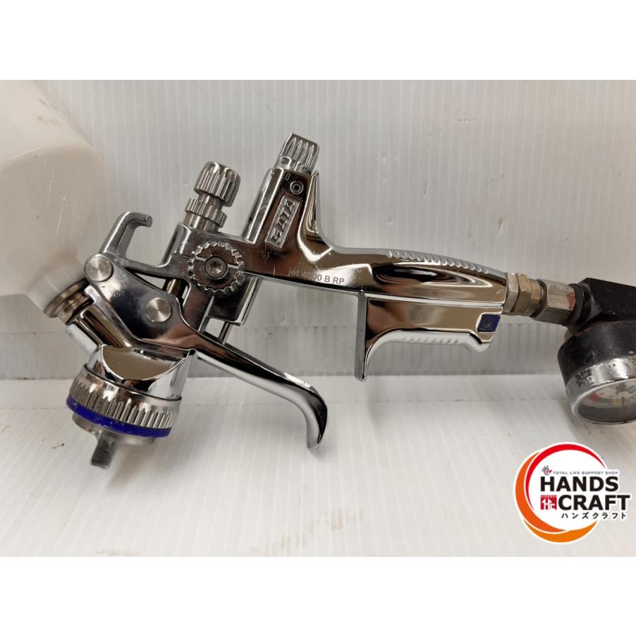 ☆SATA サタ スプレーガン jet 4000 B RP カップ ゲージ付 中古