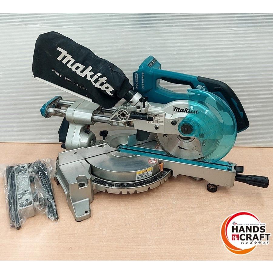 ☆ makita 190mm 充電式 スライドマルノコ LS714D 中古品 本体のみ  